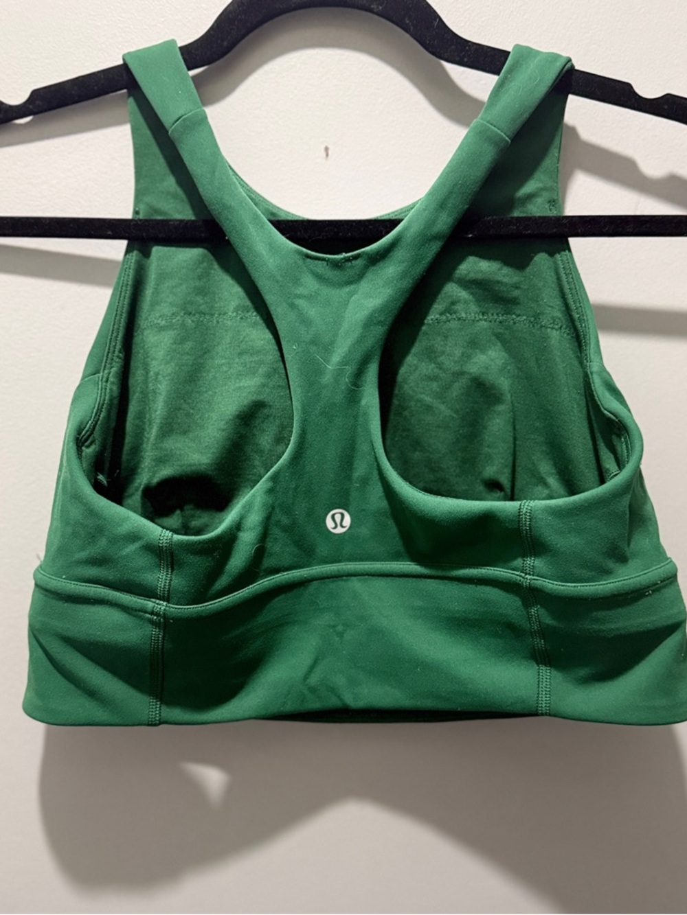 Lululemon Wunder Train Longline Bra Medium Support, C/D Cup Everglade Green - Picture 5 of 6